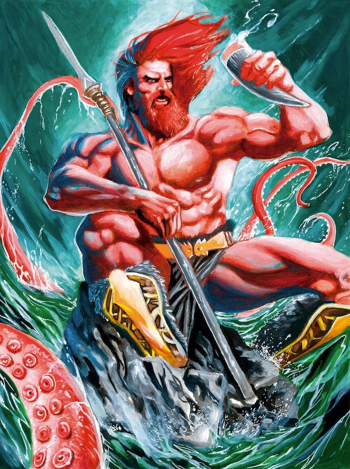 Ilustración de la baraja shaaaa